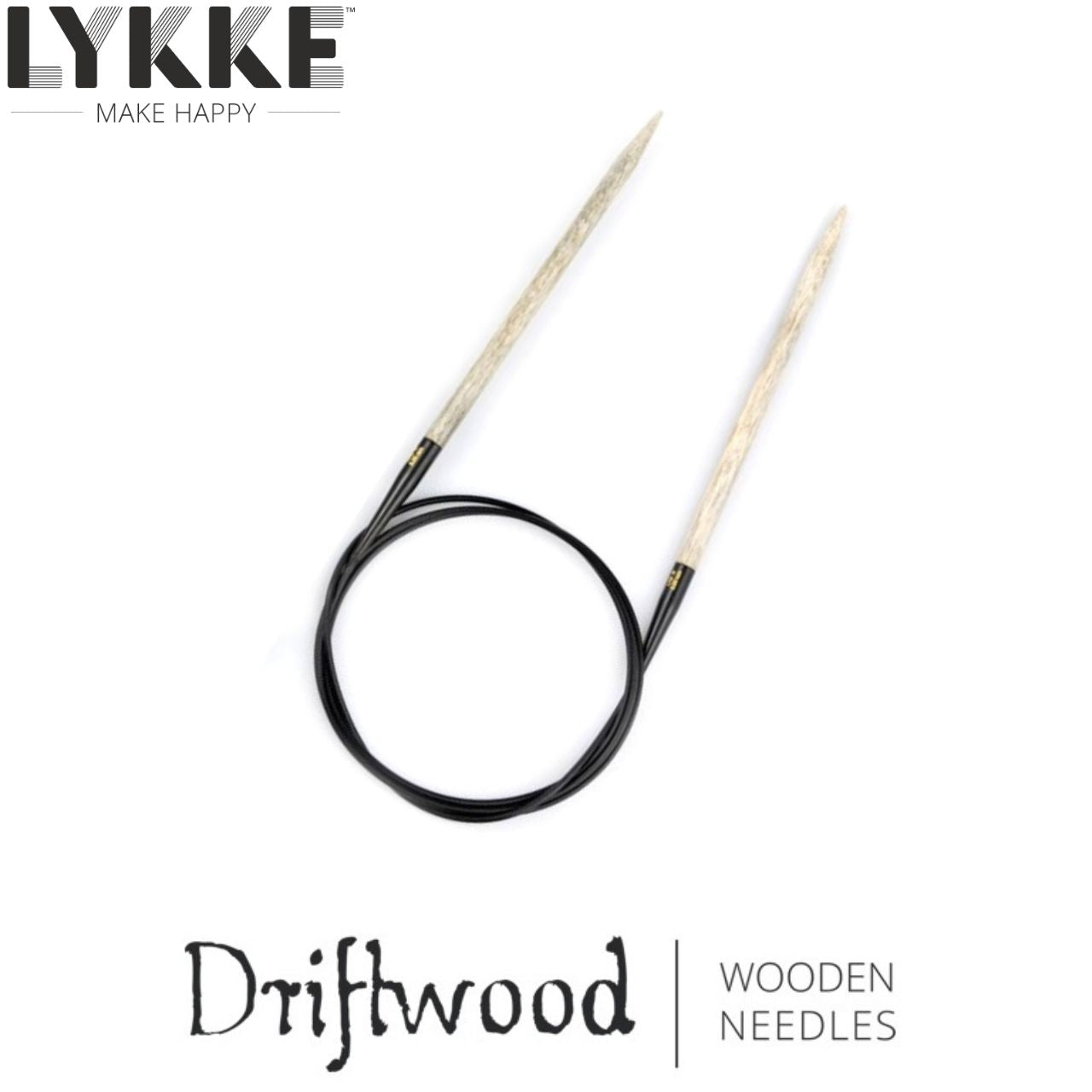 LYKKE：リッケ 輪針 ドリフトウッド 23~100 cm – なないろ毛糸